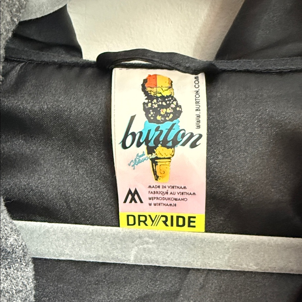 Burton Gray Sleeveless Ski Jacket - Picture 2 of 3